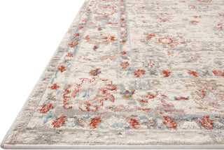 Loloi II Estelle EST-01 Ivory/Rust Area Rug Corner