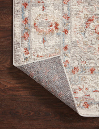 Loloi II Estelle EST-01 Ivory/Rust Area Rug Backing