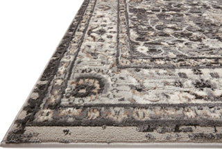 Loloi II Estelle EST-02 Charcoal/Grey Area Rug Corner