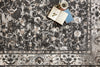 Loloi II Estelle EST-02 Charcoal/Grey Area Rug Lifestyle Image Feature
