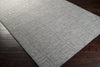 Surya Etching ETC-4908 Grey Area Rug 5x8 Corner