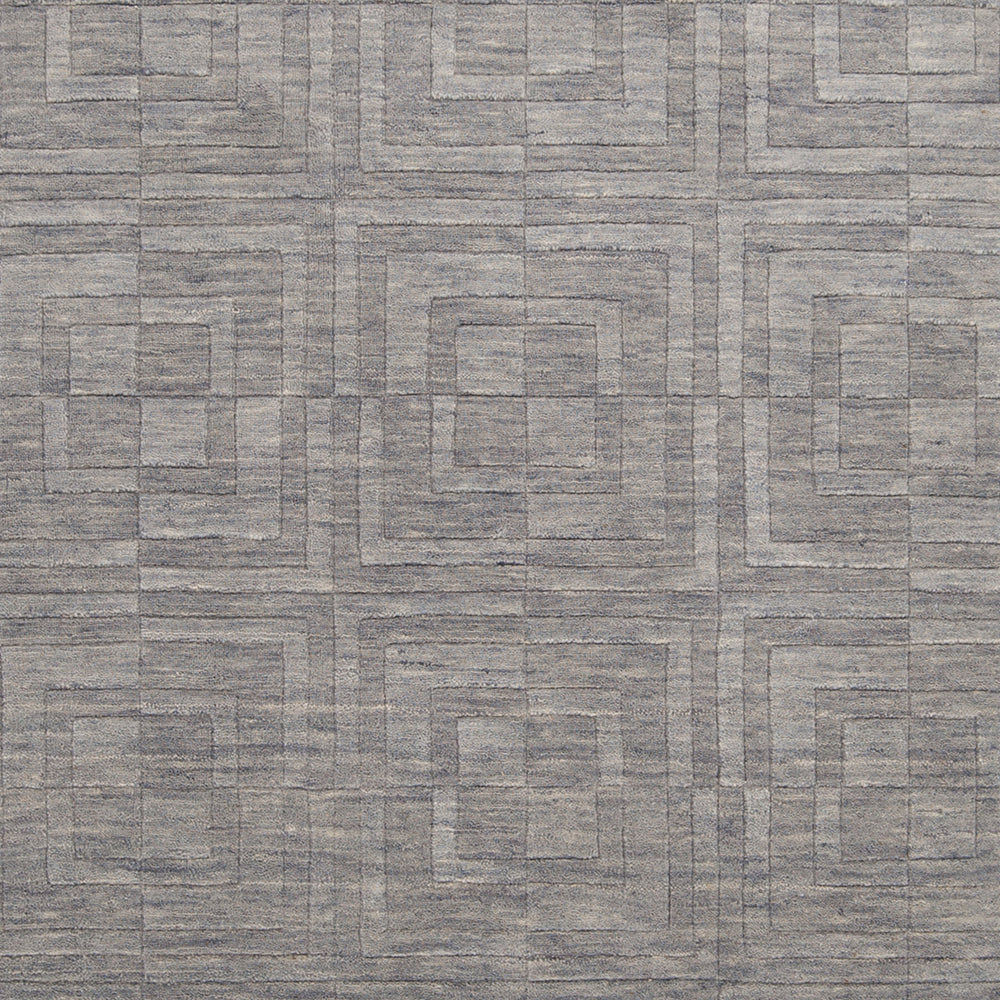 Surya Etching ETC-4908 Grey Area Rug 1'6'' X 1'6'' Sample Swatch