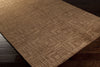 Surya Etching ETC-4910 Taupe Hand Loomed Area Rug 5x8 Corner