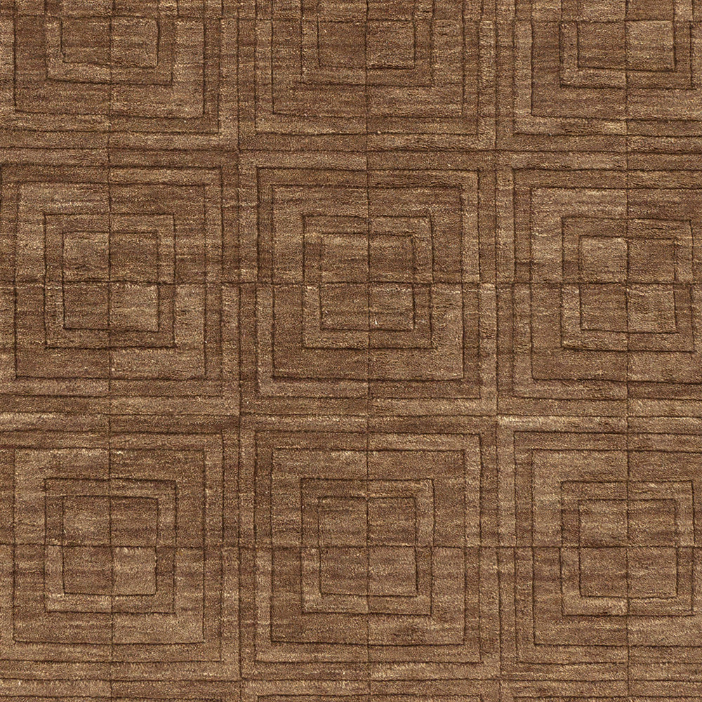 Surya Etching ETC-4910 Taupe Hand Loomed Area Rug Sample Swatch