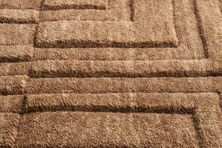 Surya Etching ETC-4910 Taupe Hand Loomed Area Rug Sample Swatch