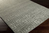 Surya Etching ETC-4911 Grey Area Rug 5x8 Corner