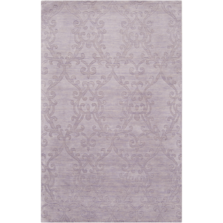 Surya Etching ETC-4916 Light Gray Area Rug 5' x 8'