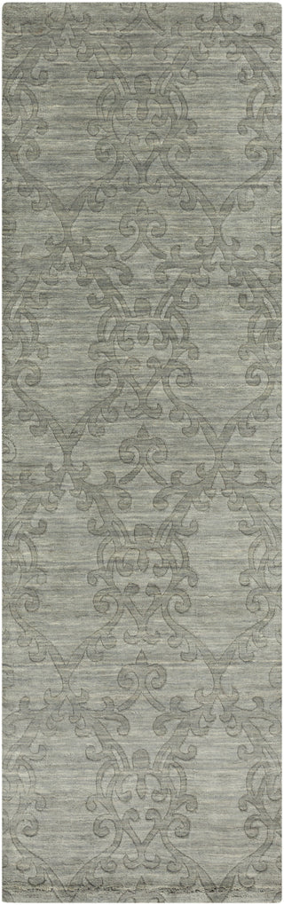 Surya Etching ETC-4920 Grey Area Rug 2'6'' X 8' Runner