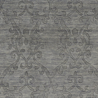 Surya Etching ETC-4923 Grey Hand Loomed Area Rug Sample Swatch