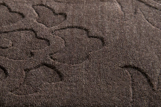 Surya Etching ETC-4925 Chocolate Hand Loomed Area Rug Sample Swatch