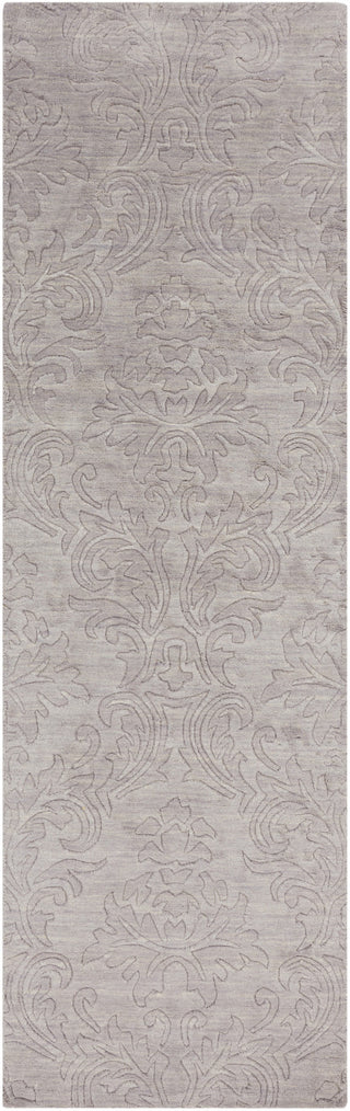 Surya Etching ETC-4929 Light Gray Area Rug 2'6'' x 8' Runner