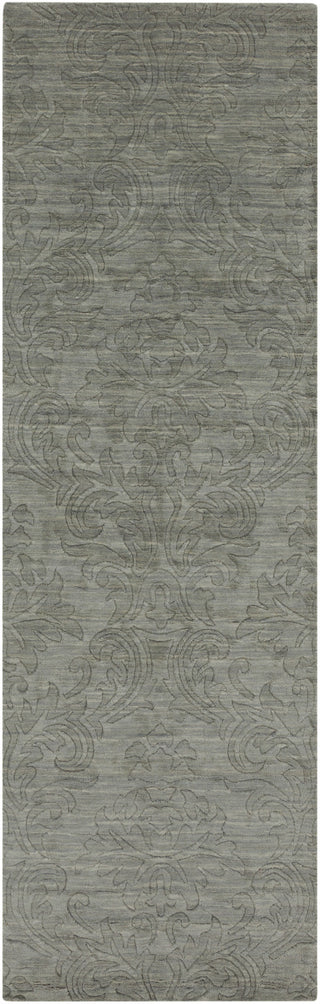 Surya Etching ETC-4931 Grey Area Rug 2'6'' x 8' Runner