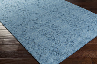 Surya Etching ETC-4977 Area Rug 5x8 Corner Feature