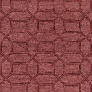 Surya Etching ETC-4987 Dark Red Area Rug Sample Swatch