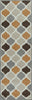 KAS Eternity 1068 Ivory/Spice Arabesque Area Rug 