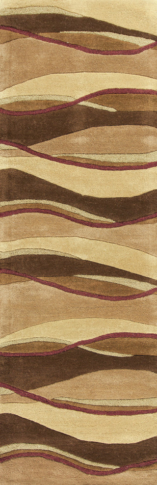 KAS Eternity 1074 Earthtone Landscapes Hand Tufted Area Rug 