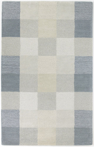 KAS Eternity 1081 Seaside Checkerboard Hand Tufted Area Rug