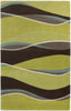 KAS Eternity 1084 Lime/Mocha Landscapes Hand Tufted Area Rug