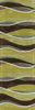 KAS Eternity 1084 Lime/Mocha Landscapes Hand Tufted Area Rug 