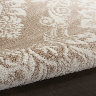 Nourison Elation ETN03 Ivory Mocha Area Rug