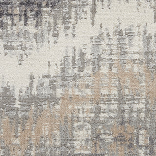 Nourison Elation ETN04 Grey Ivory Area Rug