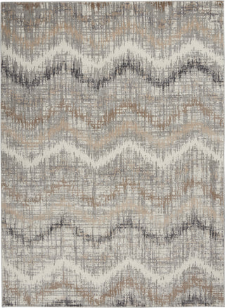 Nourison Elation ETN04 Grey Ivory Area Rug