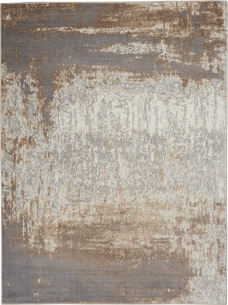 Nourison Elation ETN07 Grey Ivory Area Rug