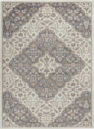 Nourison Elation ETN08 Ivory Grey Area Rug