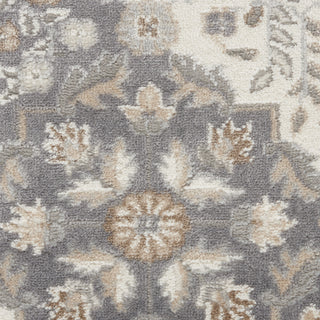 Nourison Elation ETN08 Ivory Grey Area Rug