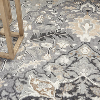 Nourison Elation ETN09 Grey Area Rug