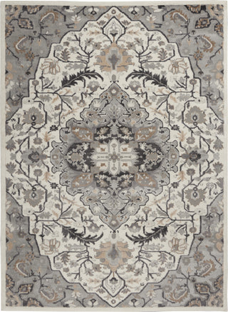 Nourison Elation ETN09 Ivory Grey Area Rug