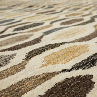 Karastan Elements Etro Beige Area Rug Lifestyle Image