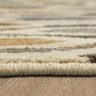 Karastan Elements Etro Beige Area Rug Detail Image