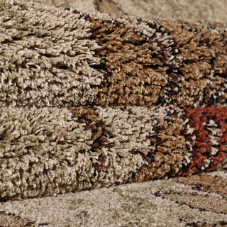 Orian Rugs Euphoria Katie Beige Area Rug Close Up