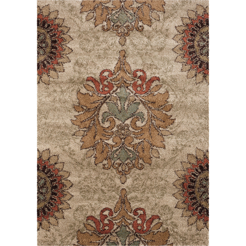 Orian Rugs Euphoria Katie Beige Area Rug main image