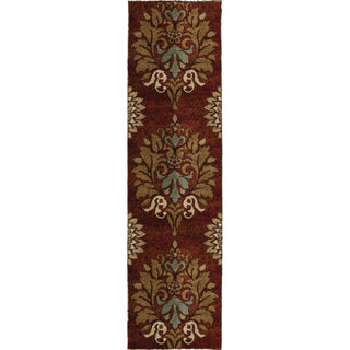 Orian Rugs Euphoria Katie Red Area Rug Runner