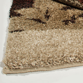 Orian Rugs Euphoria Oakley Beige Area Rug Corner Shot