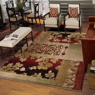 Orian Rugs Euphoria Oakley Beige Area Rug Room Scene Feature