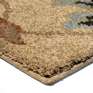 Orian Rugs Euphoria Landyn Beige Area Rug Corner Shot