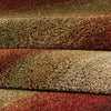 Orian Rugs Euphoria Connection Red Area Rug Close Up