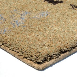 Orian Rugs Euphoria Jacci Beige Area Rug Corner Shot