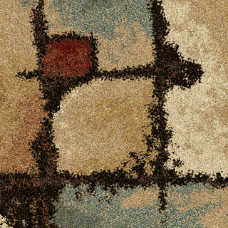 Orian Rugs Euphoria Jacci Beige Area Rug Close Up