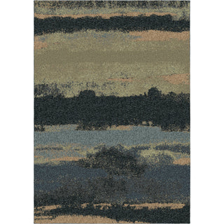 Orian Rugs Euphoria Cabell Gray Blue Area Rug main image