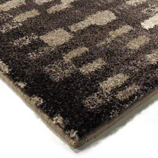 Orian Rugs Euphoria Claybourne Black Area Rug Corner Shot