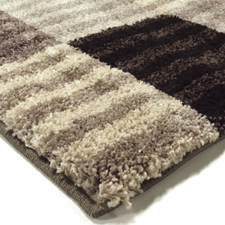 Orian Rugs Euphoria Woven Steel Gray Area Rug Corner Shot