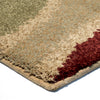 Orian Rugs Euphoria Oval Train Multi Area Rug Corner Shot