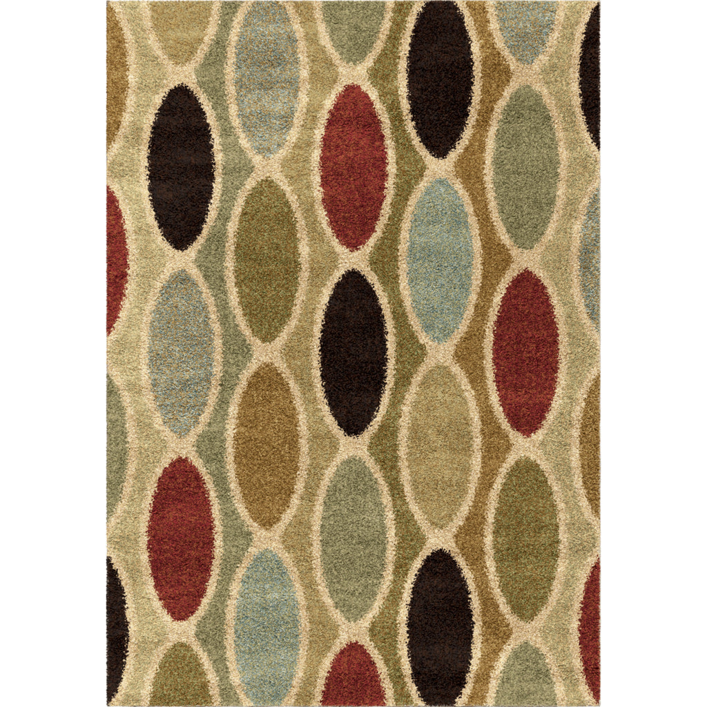 Orian Rugs Euphoria Oval Train Multi Area Rug main image