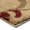 Orian Rugs Euphoria Floral Emblem Multi Area Rug Corner Shot