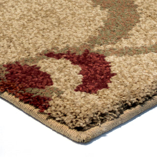 Orian Rugs Euphoria Floral Emblem Multi Area Rug Corner Shot