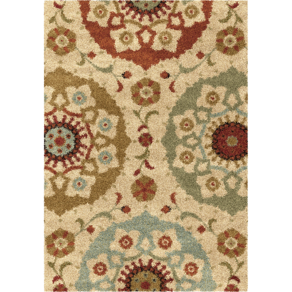 Orian Rugs Euphoria Floral Emblem Multi Area Rug main image